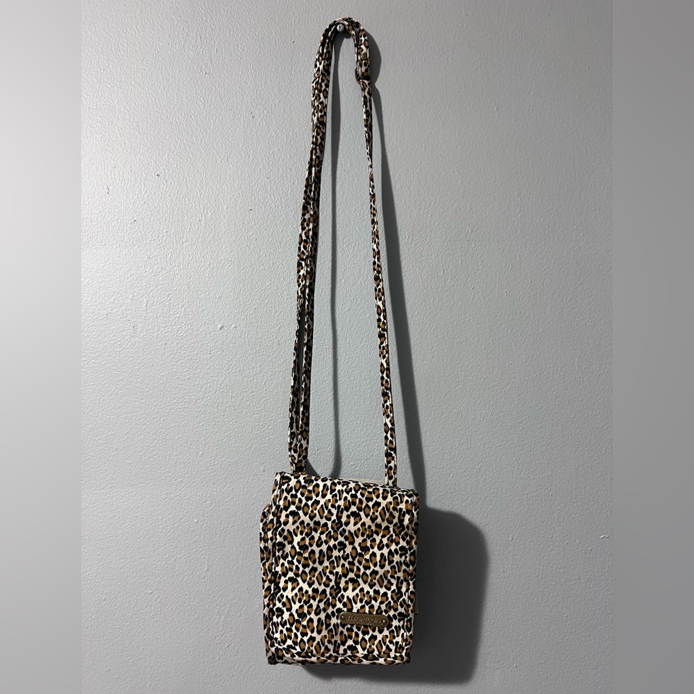 Travelon cross body bag cheetah print